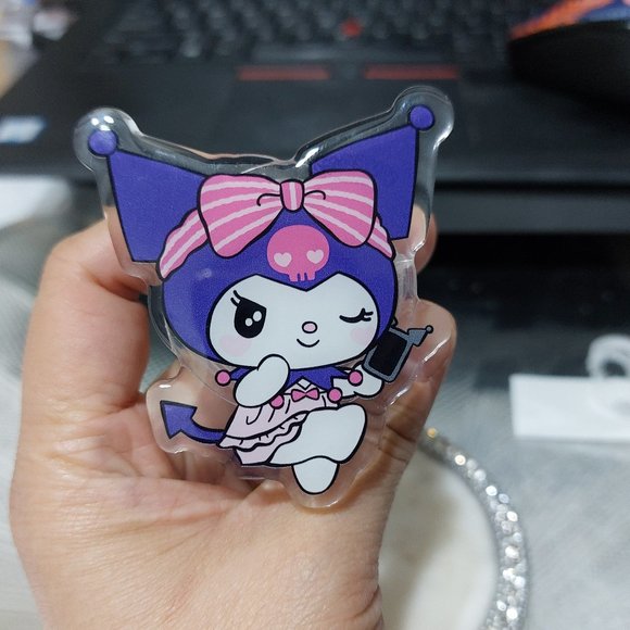 Kuromi PHONE GRIP Super Cute Adorable Blinking Cutie - Picture 1 of 6